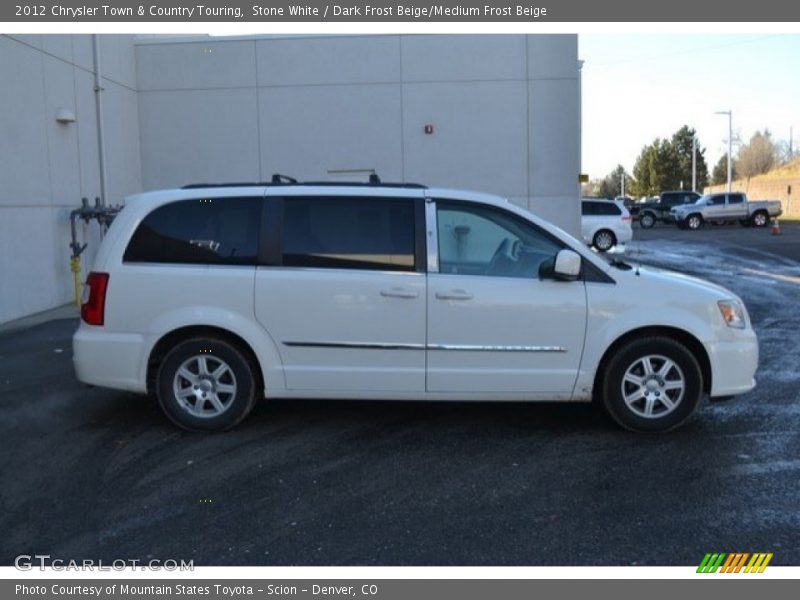 Stone White / Dark Frost Beige/Medium Frost Beige 2012 Chrysler Town & Country Touring
