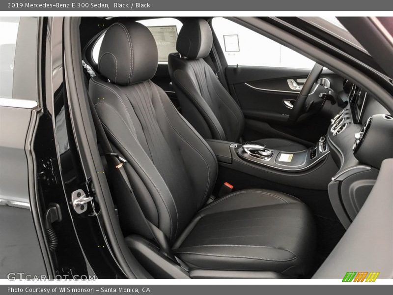 Black / Black 2019 Mercedes-Benz E 300 Sedan