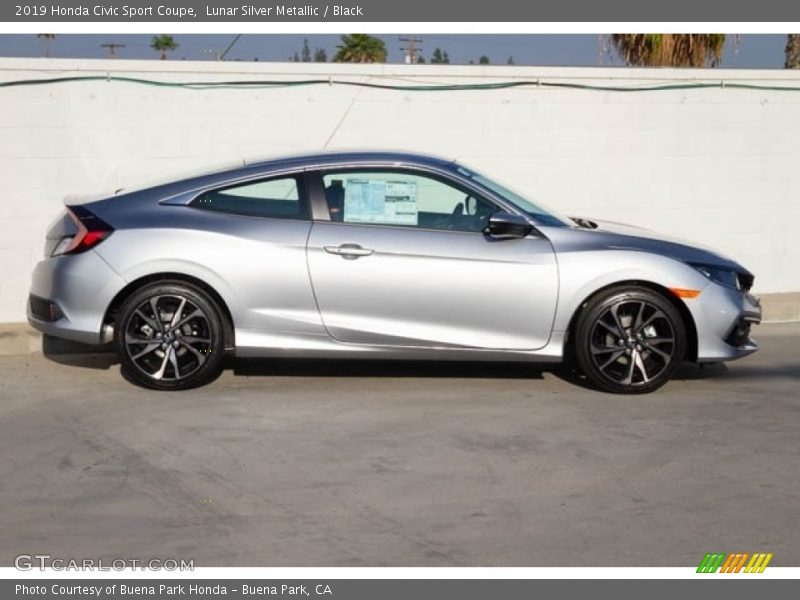  2019 Civic Sport Coupe Lunar Silver Metallic