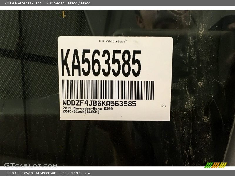 Black / Black 2019 Mercedes-Benz E 300 Sedan
