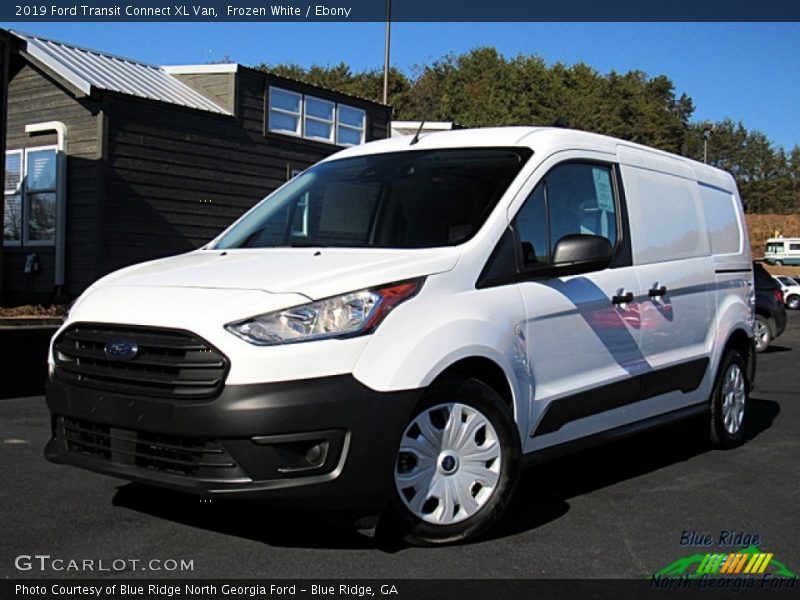 Frozen White / Ebony 2019 Ford Transit Connect XL Van