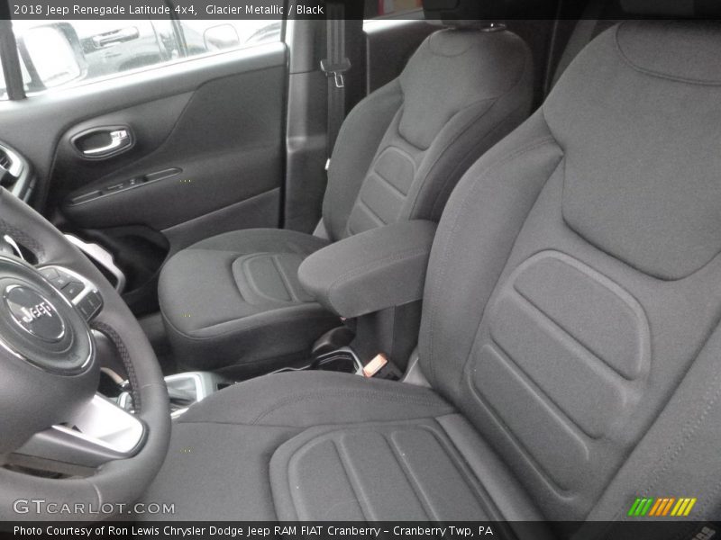 Glacier Metallic / Black 2018 Jeep Renegade Latitude 4x4