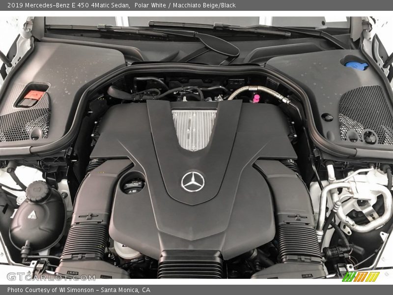  2019 E 450 4Matic Sedan Engine - 3.0 Liter Turbocharged DOHC 24-Valve VVT V6