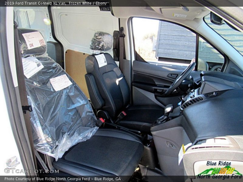  2019 Transit Connect XL Van Ebony Interior