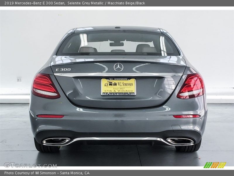 Selenite Grey Metallic / Macchiato Beige/Black 2019 Mercedes-Benz E 300 Sedan