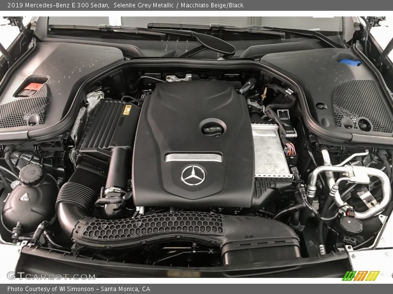 Selenite Grey Metallic / Macchiato Beige/Black 2019 Mercedes-Benz E 300 Sedan