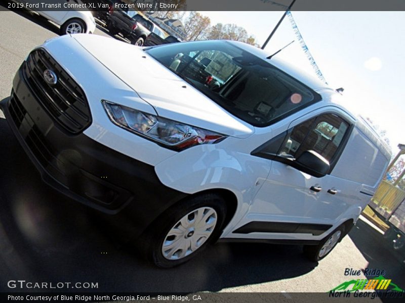 Frozen White / Ebony 2019 Ford Transit Connect XL Van