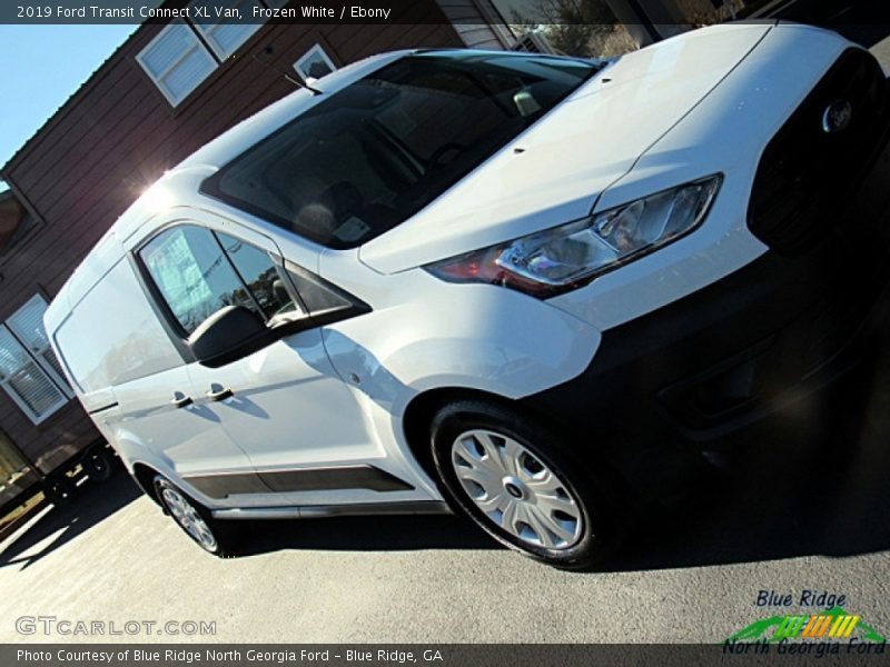 Frozen White / Ebony 2019 Ford Transit Connect XL Van