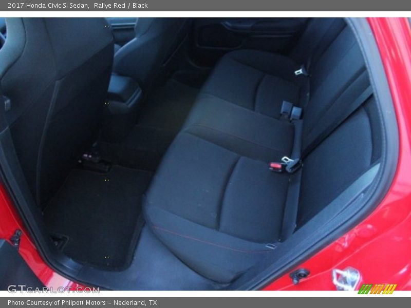 Rallye Red / Black 2017 Honda Civic Si Sedan