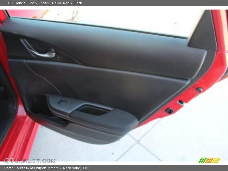 Rallye Red / Black 2017 Honda Civic Si Sedan