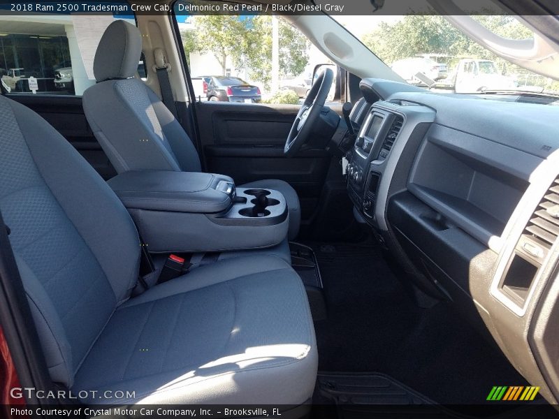 Delmonico Red Pearl / Black/Diesel Gray 2018 Ram 2500 Tradesman Crew Cab