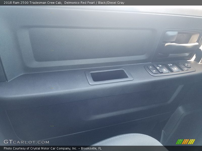 Delmonico Red Pearl / Black/Diesel Gray 2018 Ram 2500 Tradesman Crew Cab
