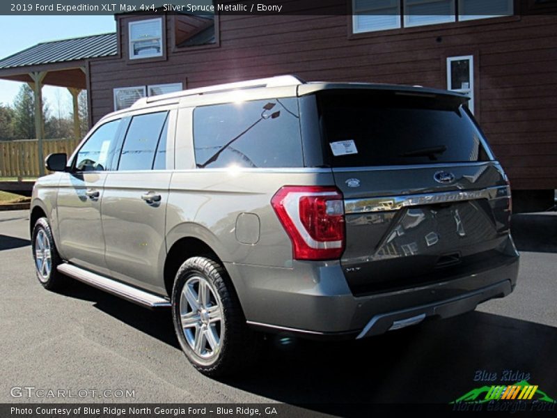 Silver Spruce Metallic / Ebony 2019 Ford Expedition XLT Max 4x4