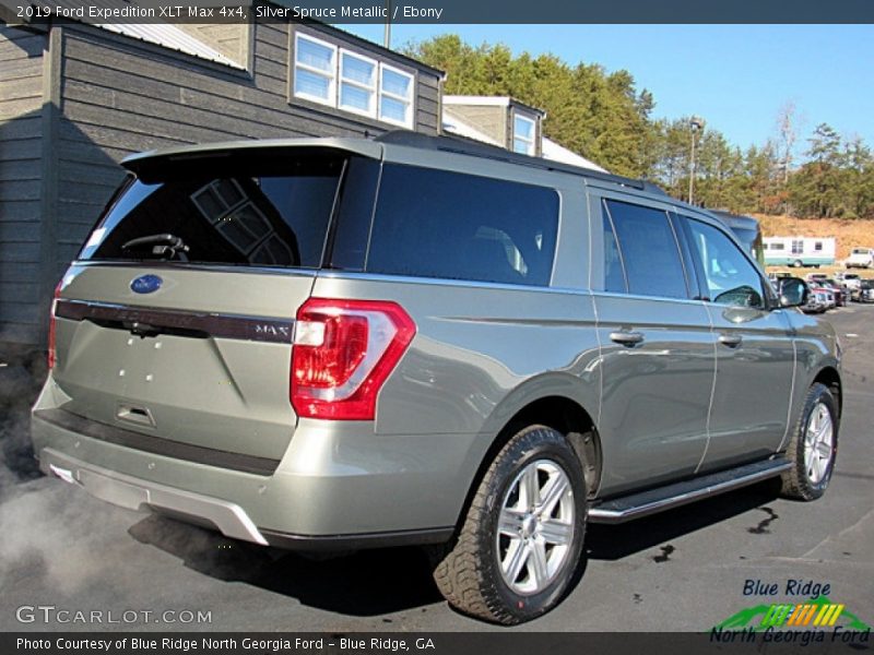 Silver Spruce Metallic / Ebony 2019 Ford Expedition XLT Max 4x4
