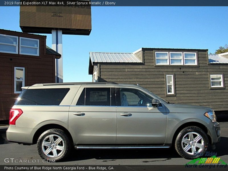 Silver Spruce Metallic / Ebony 2019 Ford Expedition XLT Max 4x4
