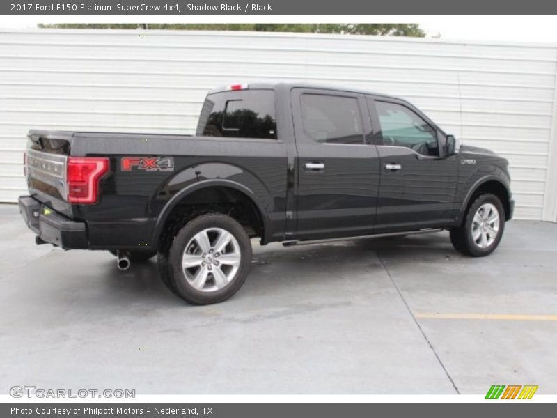 Shadow Black / Black 2017 Ford F150 Platinum SuperCrew 4x4