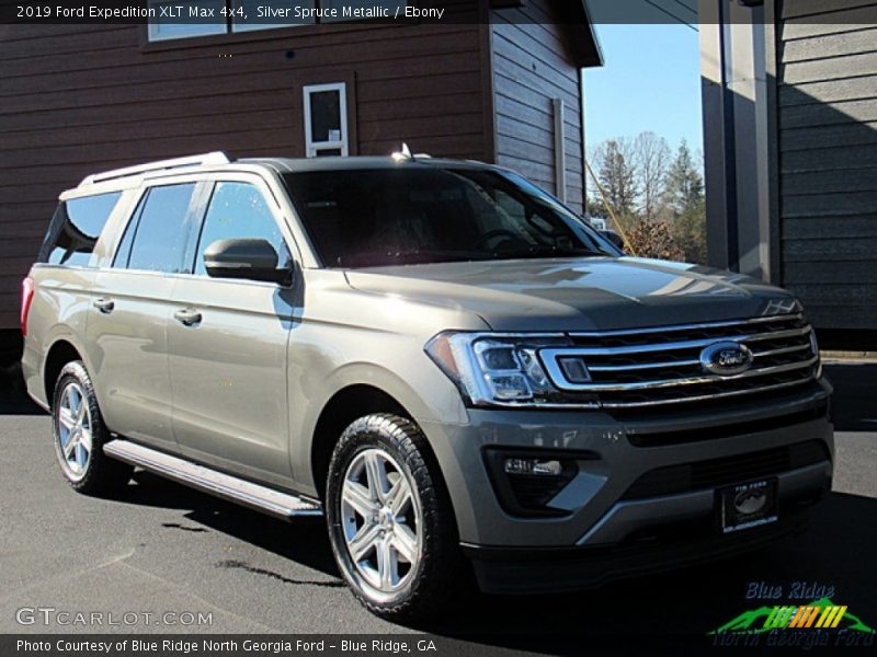Silver Spruce Metallic / Ebony 2019 Ford Expedition XLT Max 4x4