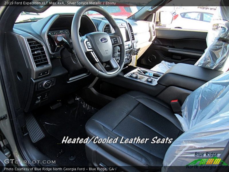 Silver Spruce Metallic / Ebony 2019 Ford Expedition XLT Max 4x4