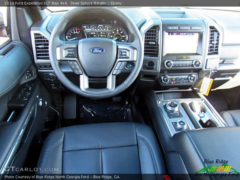 Silver Spruce Metallic / Ebony 2019 Ford Expedition XLT Max 4x4