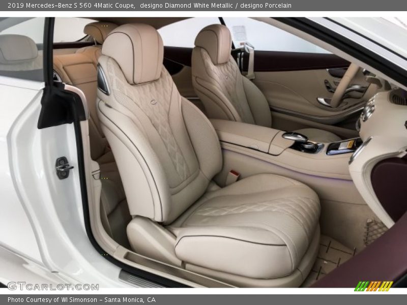  2019 S 560 4Matic Coupe designo Porcelain Interior
