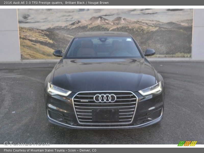 Brilliant Black / Nougat Brown 2016 Audi A6 3.0 TFSI Prestige quattro