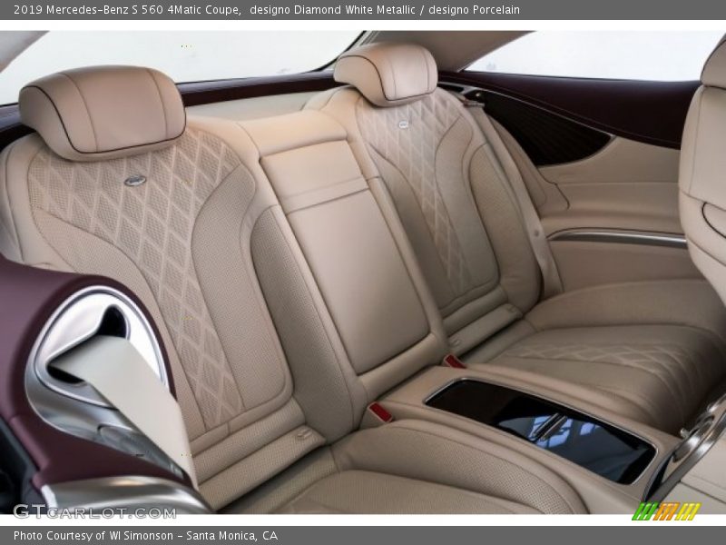 Rear Seat of 2019 S 560 4Matic Coupe