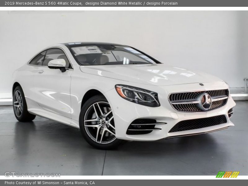  2019 S 560 4Matic Coupe designo Diamond White Metallic