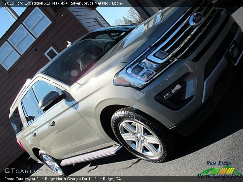 Silver Spruce Metallic / Ebony 2019 Ford Expedition XLT Max 4x4