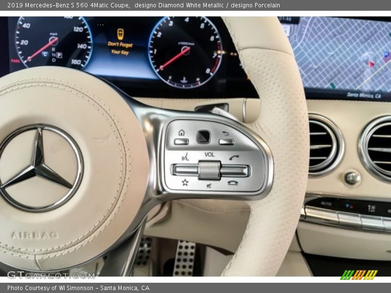  2019 S 560 4Matic Coupe Steering Wheel