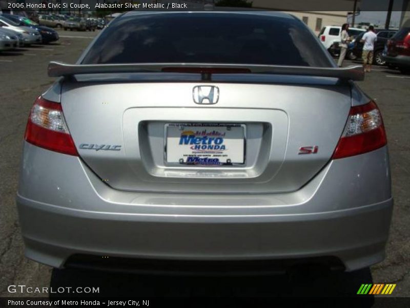 Alabaster Silver Metallic / Black 2006 Honda Civic Si Coupe