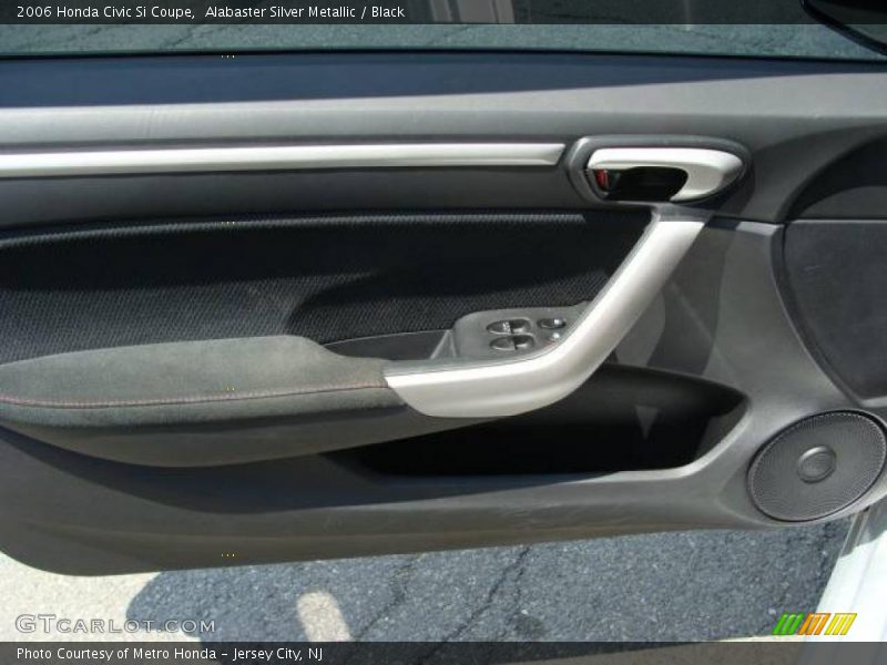 Alabaster Silver Metallic / Black 2006 Honda Civic Si Coupe