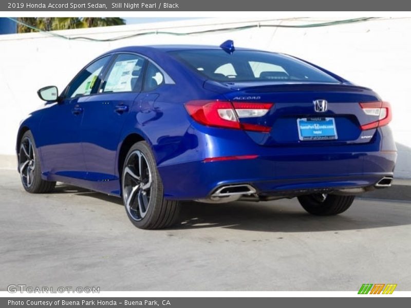 Still Night Pearl / Black 2019 Honda Accord Sport Sedan