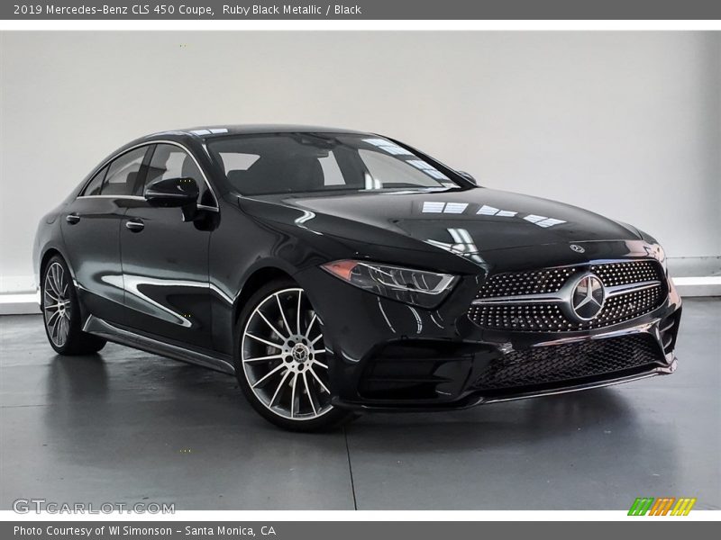 Ruby Black Metallic / Black 2019 Mercedes-Benz CLS 450 Coupe