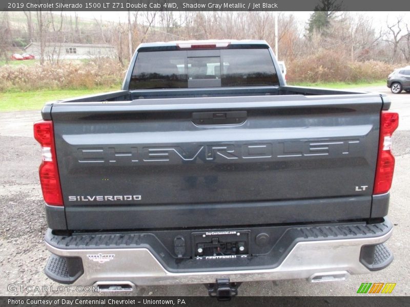 Shadow Gray Metallic / Jet Black 2019 Chevrolet Silverado 1500 LT Z71 Double Cab 4WD