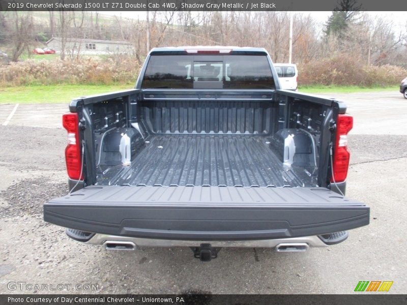 Shadow Gray Metallic / Jet Black 2019 Chevrolet Silverado 1500 LT Z71 Double Cab 4WD