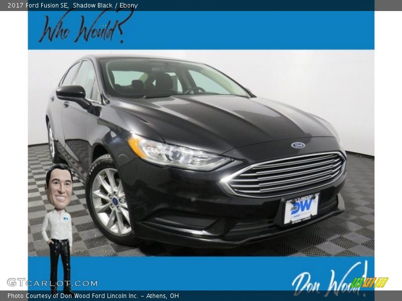Shadow Black / Ebony 2017 Ford Fusion SE