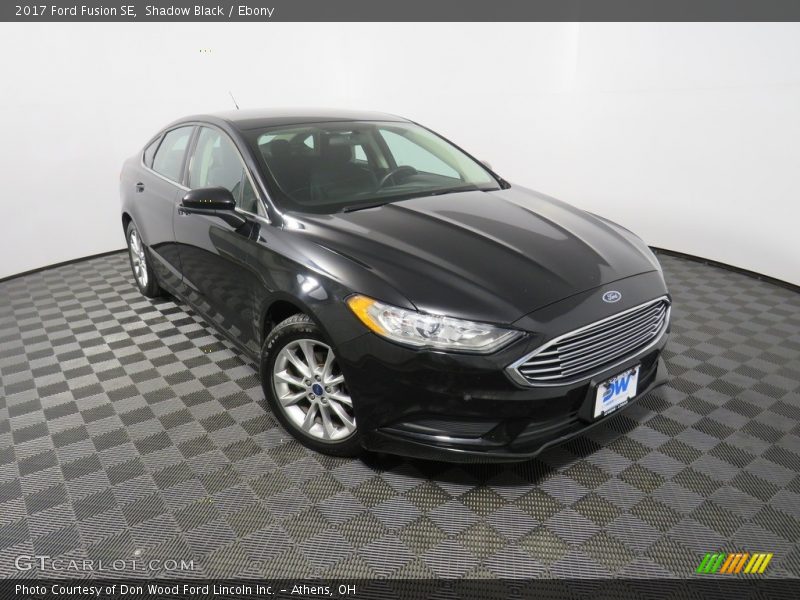 Shadow Black / Ebony 2017 Ford Fusion SE