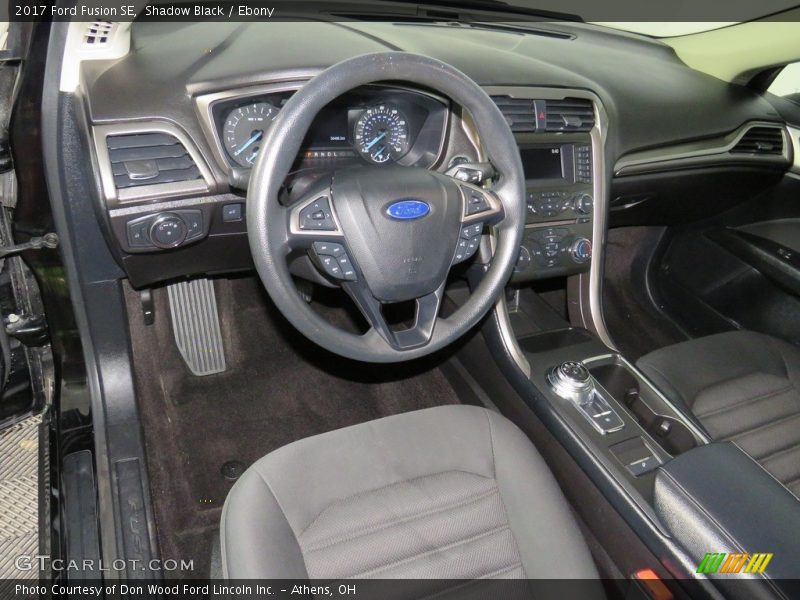 Shadow Black / Ebony 2017 Ford Fusion SE