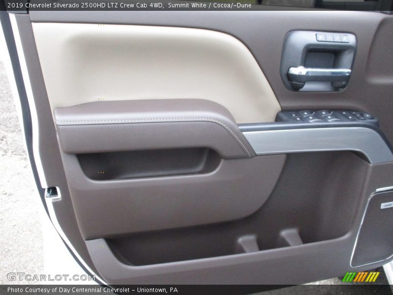 Door Panel of 2019 Silverado 2500HD LTZ Crew Cab 4WD