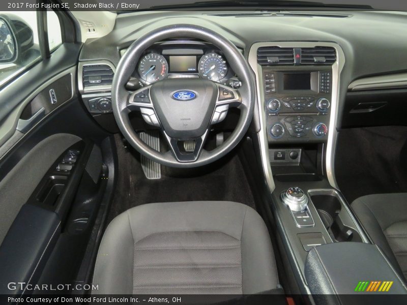 Shadow Black / Ebony 2017 Ford Fusion SE