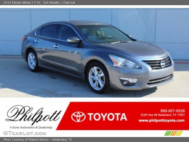 Gun Metallic / Charcoal 2014 Nissan Altima 2.5 SV