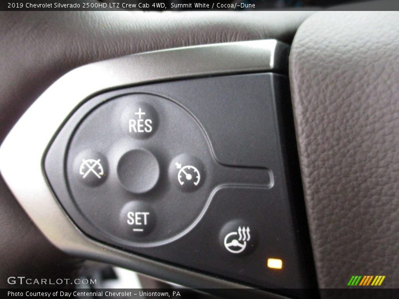 Summit White / Cocoa/­Dune 2019 Chevrolet Silverado 2500HD LTZ Crew Cab 4WD