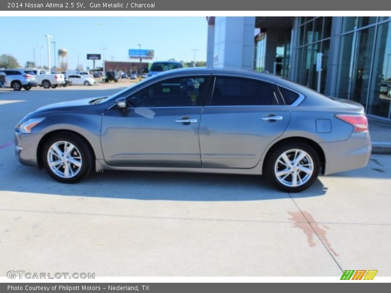 Gun Metallic / Charcoal 2014 Nissan Altima 2.5 SV