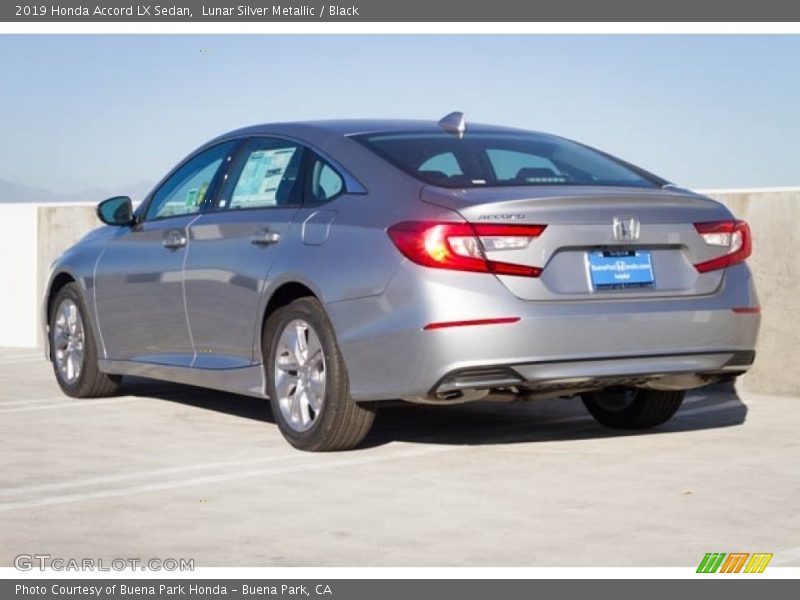 Lunar Silver Metallic / Black 2019 Honda Accord LX Sedan