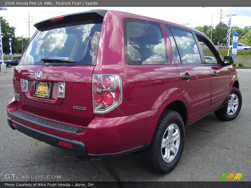 Redrock Pearl / Saddle 2006 Honda Pilot LX 4WD