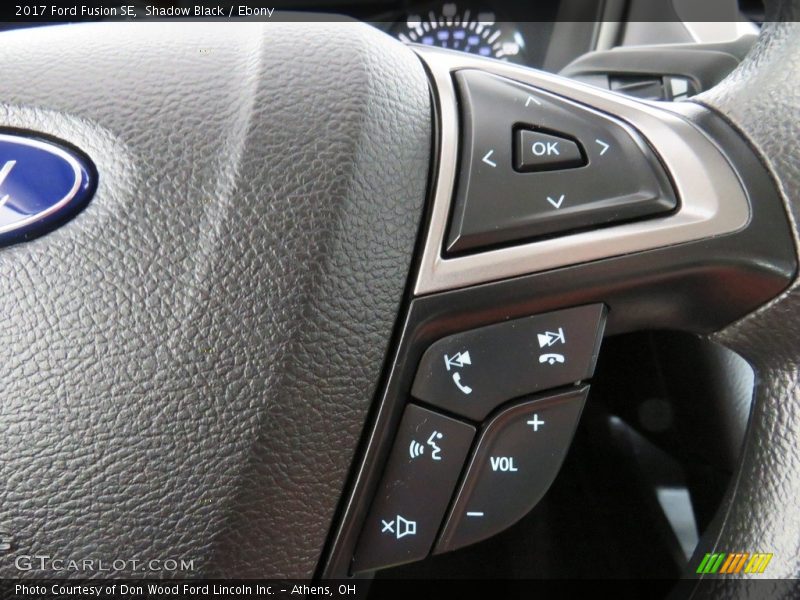 Shadow Black / Ebony 2017 Ford Fusion SE