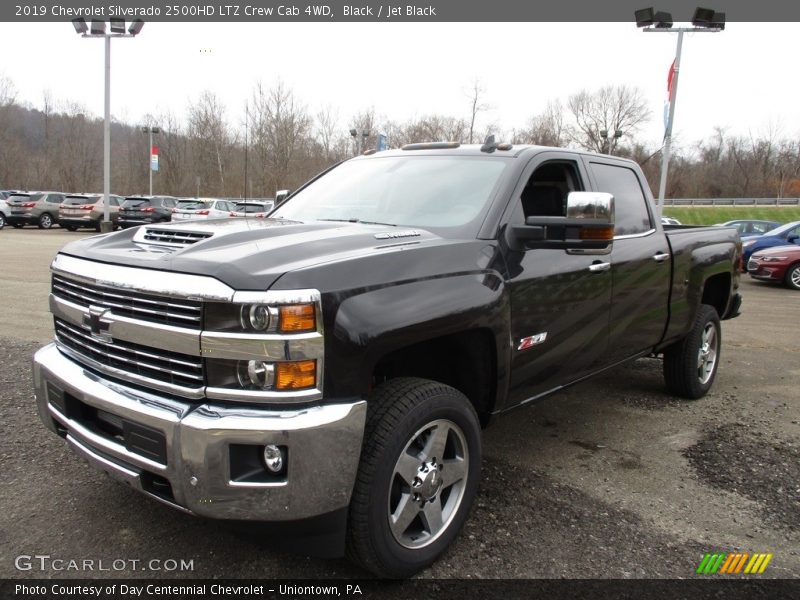 Black / Jet Black 2019 Chevrolet Silverado 2500HD LTZ Crew Cab 4WD
