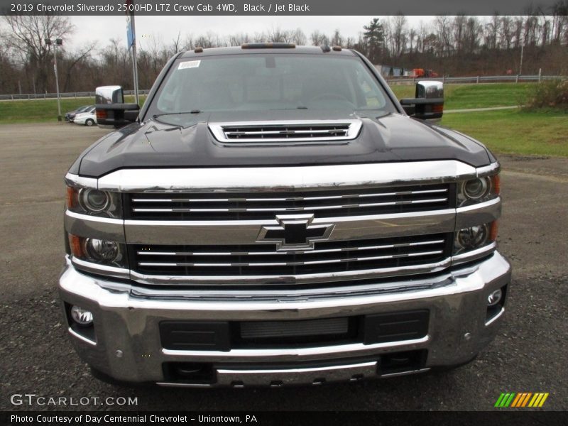 Black / Jet Black 2019 Chevrolet Silverado 2500HD LTZ Crew Cab 4WD