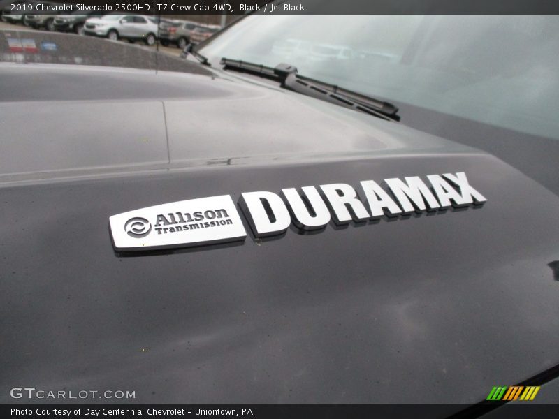 Black / Jet Black 2019 Chevrolet Silverado 2500HD LTZ Crew Cab 4WD
