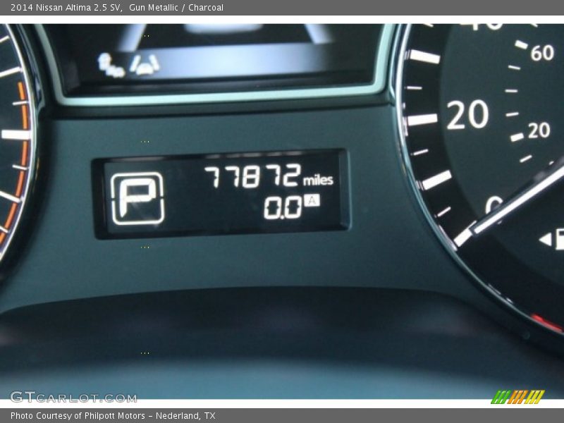 Gun Metallic / Charcoal 2014 Nissan Altima 2.5 SV